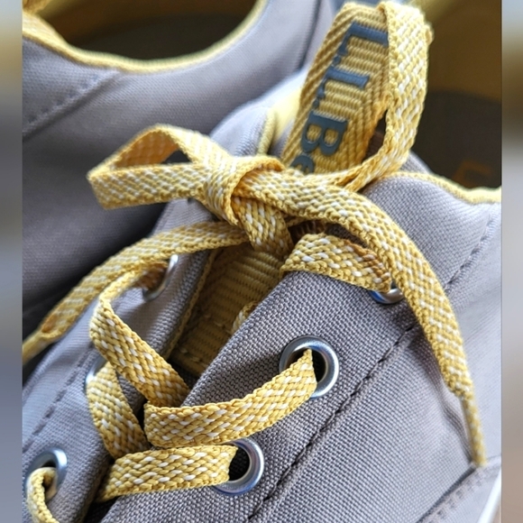 LL Bean Women's Eco Woods Lace-Up Canvas Sneakers - Picture 4 of 9